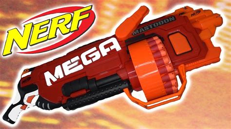 [REVIEW] Nerf Mega Mastodon Unboxing, Review, & Firing Test.